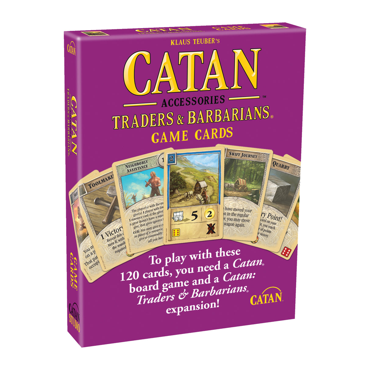 Catan: Accessories: Traders and Barbarians Game Cards