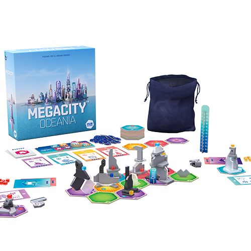 Megacity Oceania 3D city building game setup