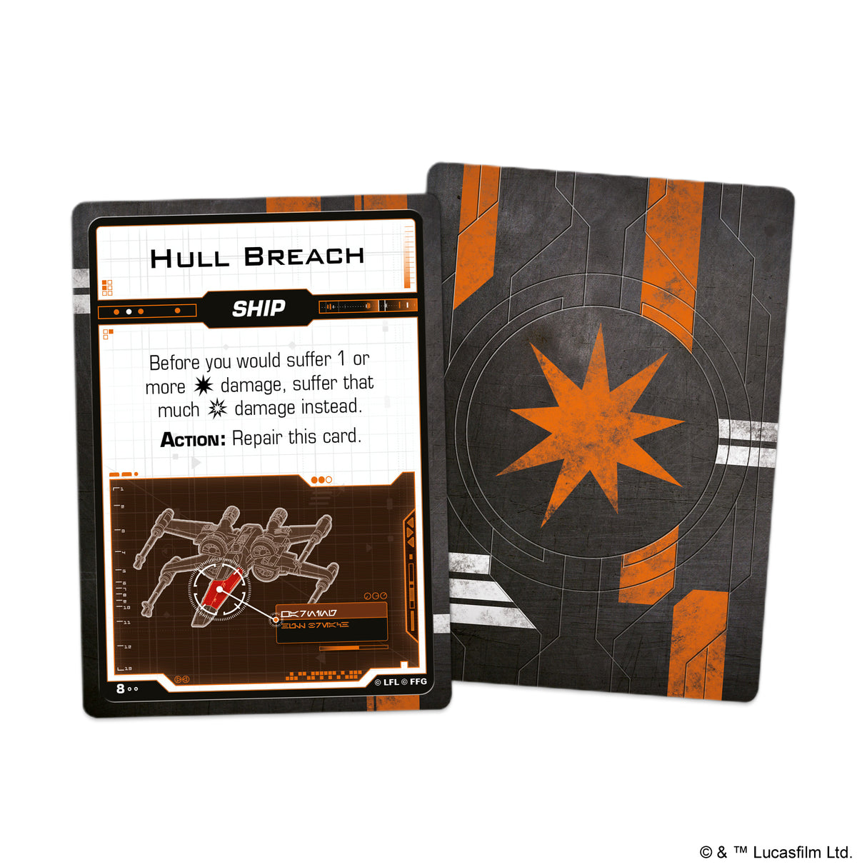 Star Wars X-Wing 2nd Ed: Resistance Damage Deck