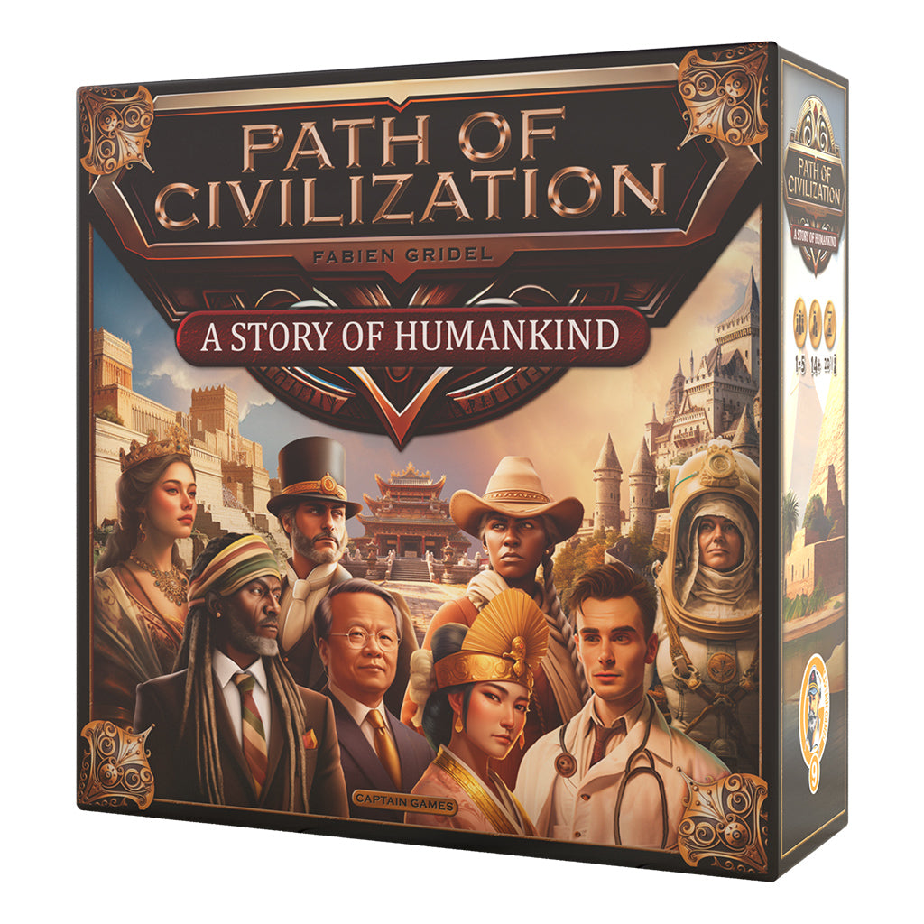 Path of Civilization board game box | Elderwoods