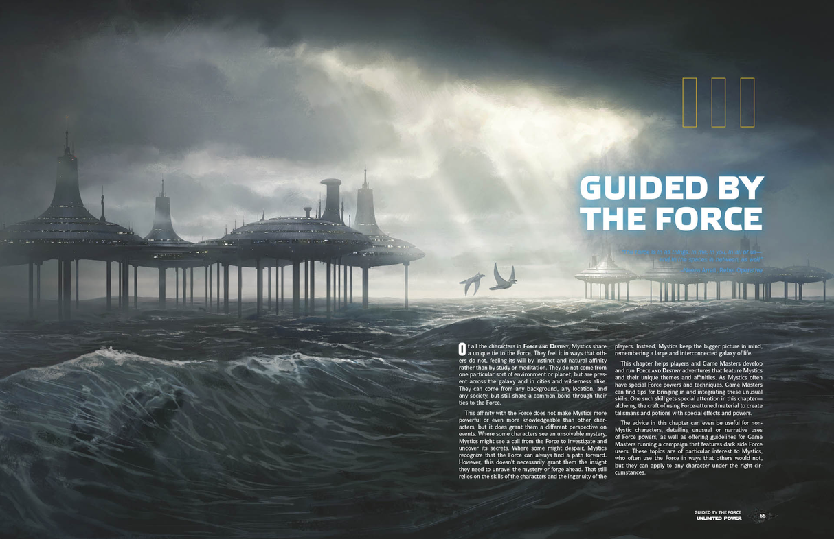 Star Wars - Force and Destiny RPG: Unlimited Power