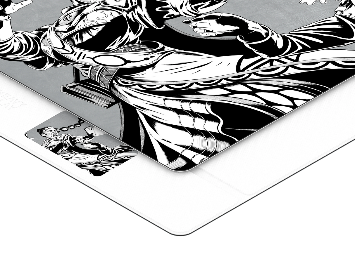 ETB Playmat: Art Masters Series - Phil Stone - Silence displaying full artwork detail