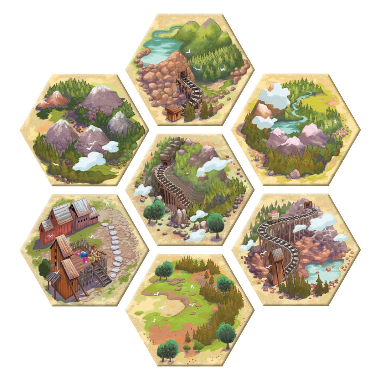 Century: Golem Eastern Mountains board game box cover