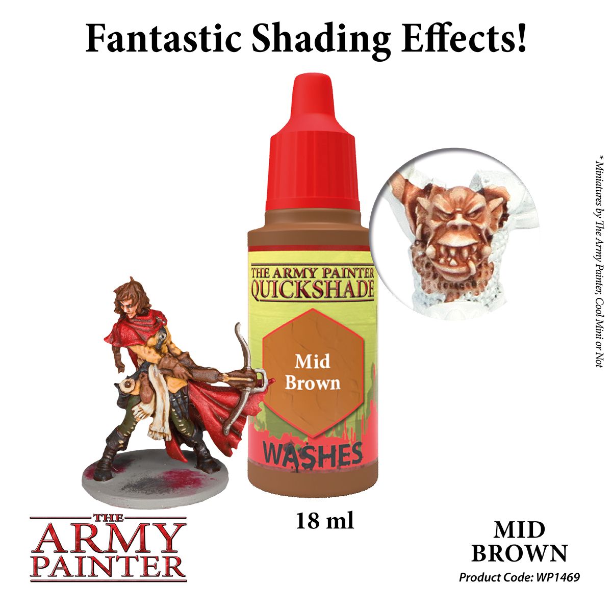 Warpaints Washes - Quickshade Mid Brown