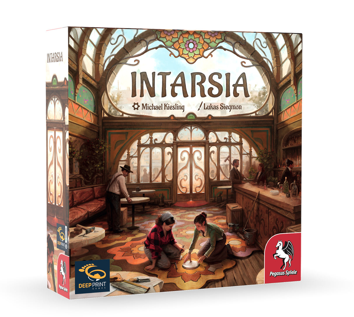 Intarsia board game | Elderwoods