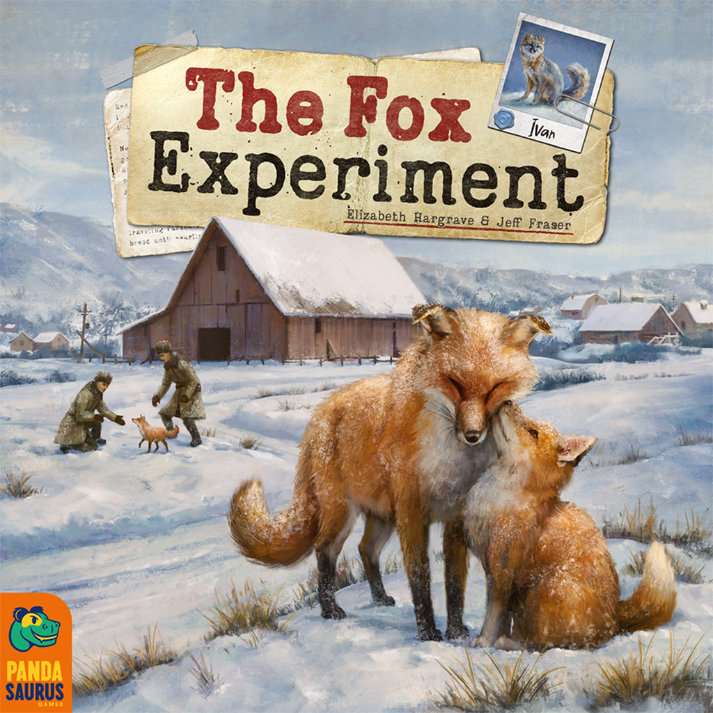 The Fox Experiment gameplay setup and tokens