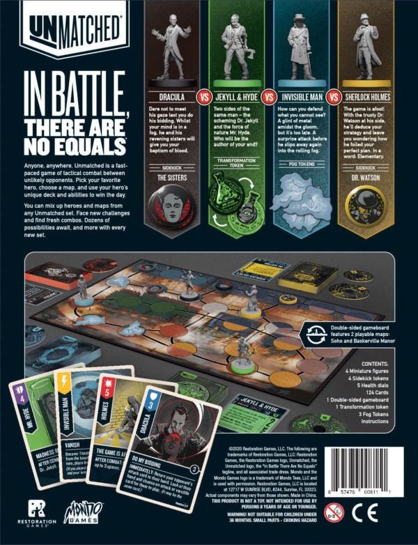 Unmatched: Cobble and Fog