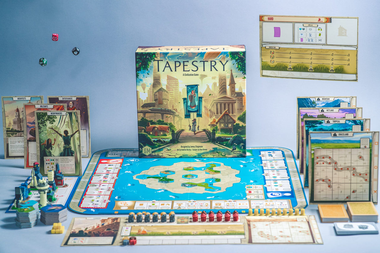 Tapestry gameplay setup