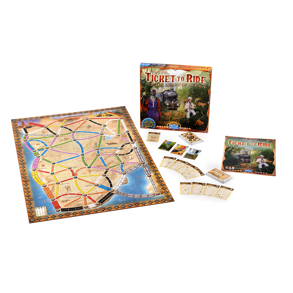 Ticket To Ride: Africa Map Collection 3