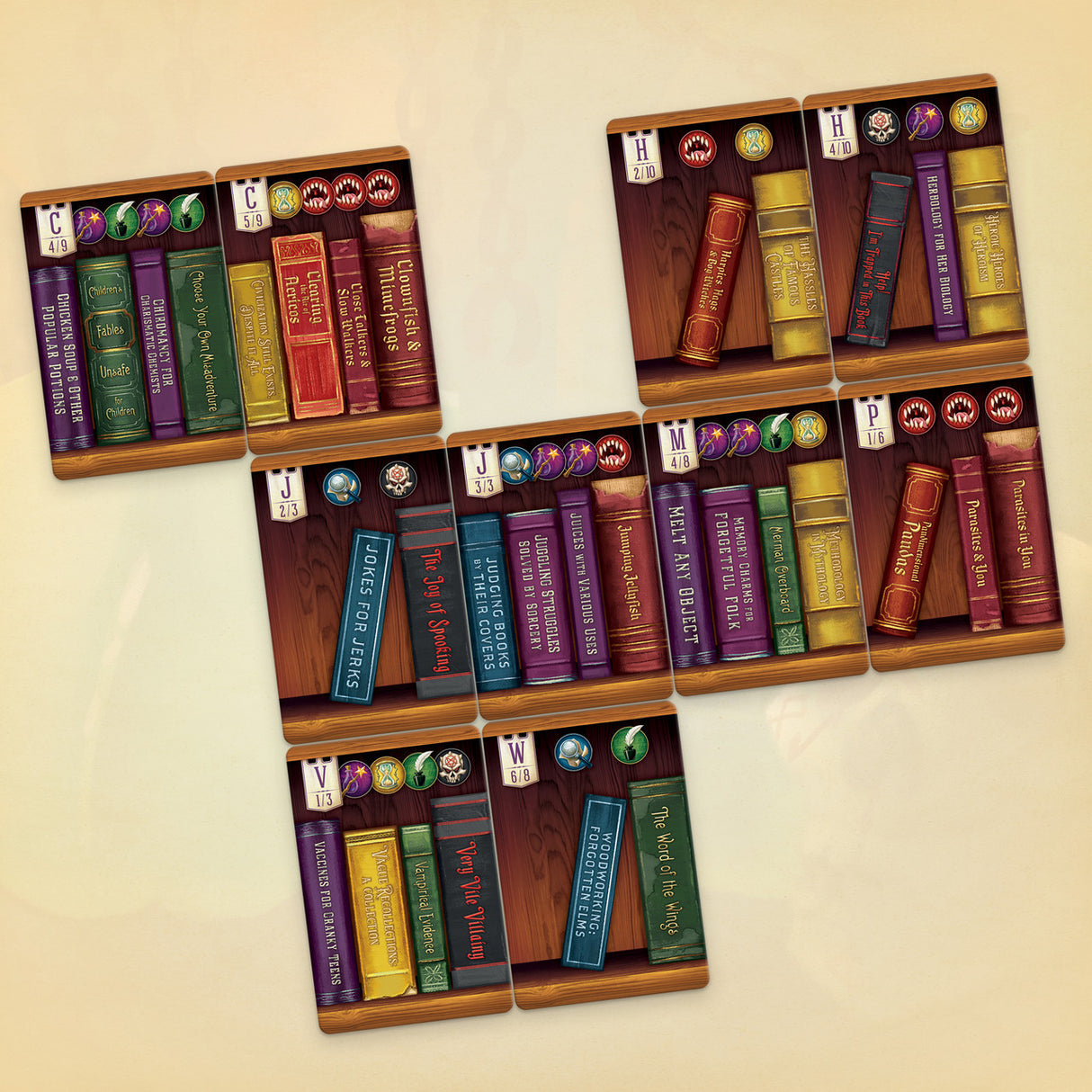 Ex Libris: 2nd Edition book organization and scoring