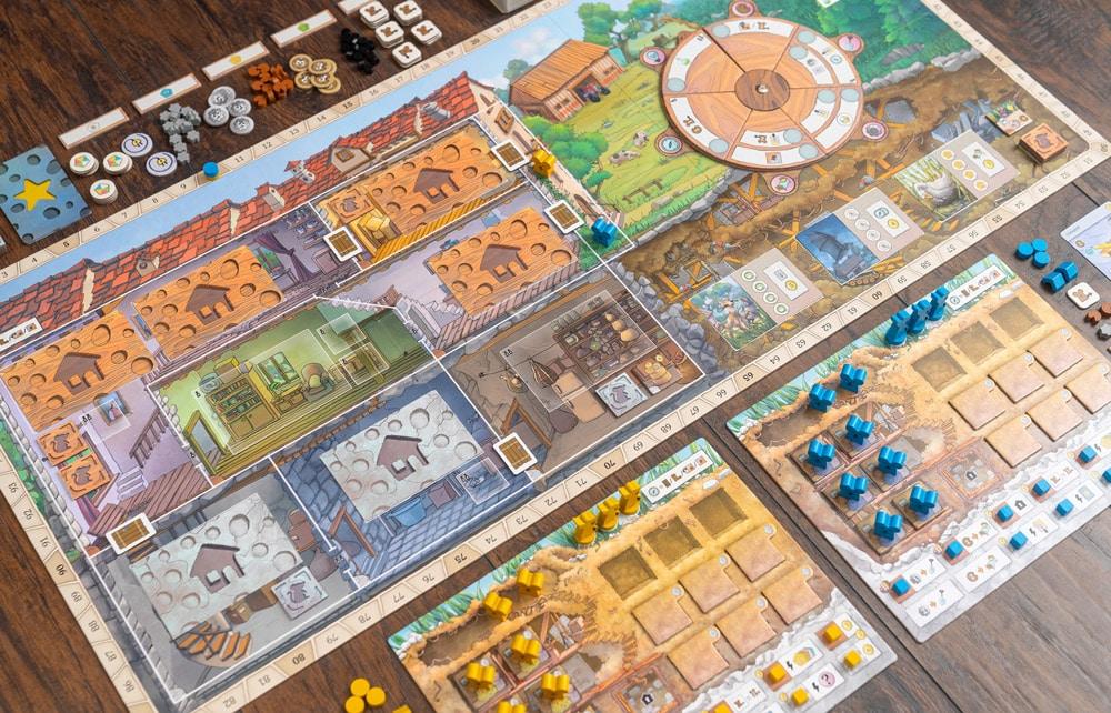 Rats of Wistar game board and map