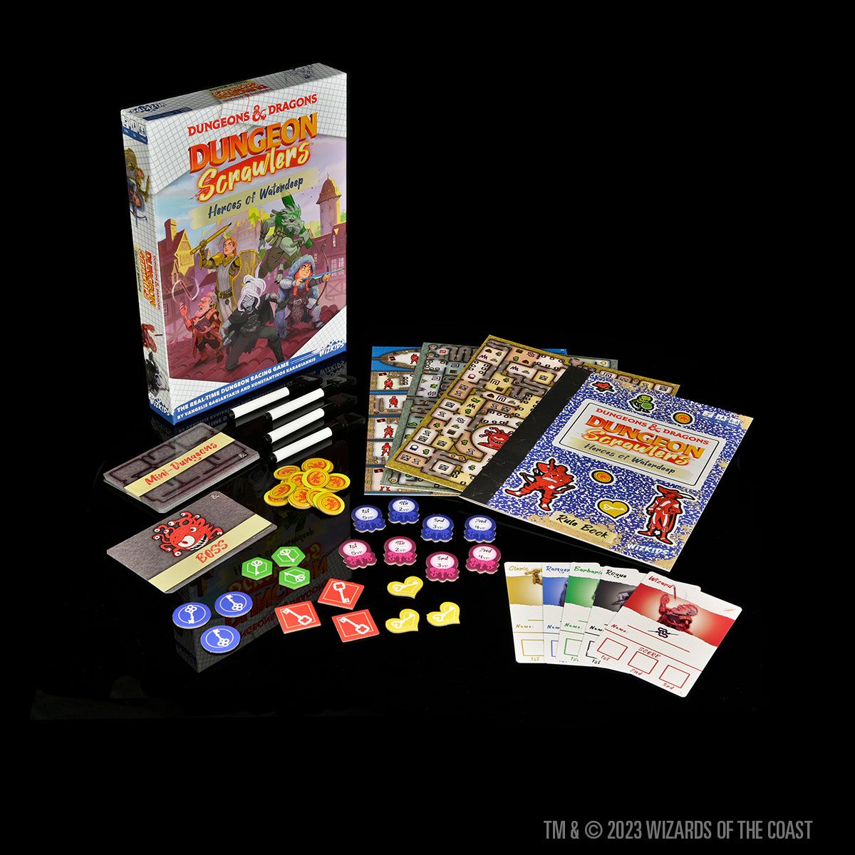 D&D Dungeon Scrawlers - Heroes of Waterdeep