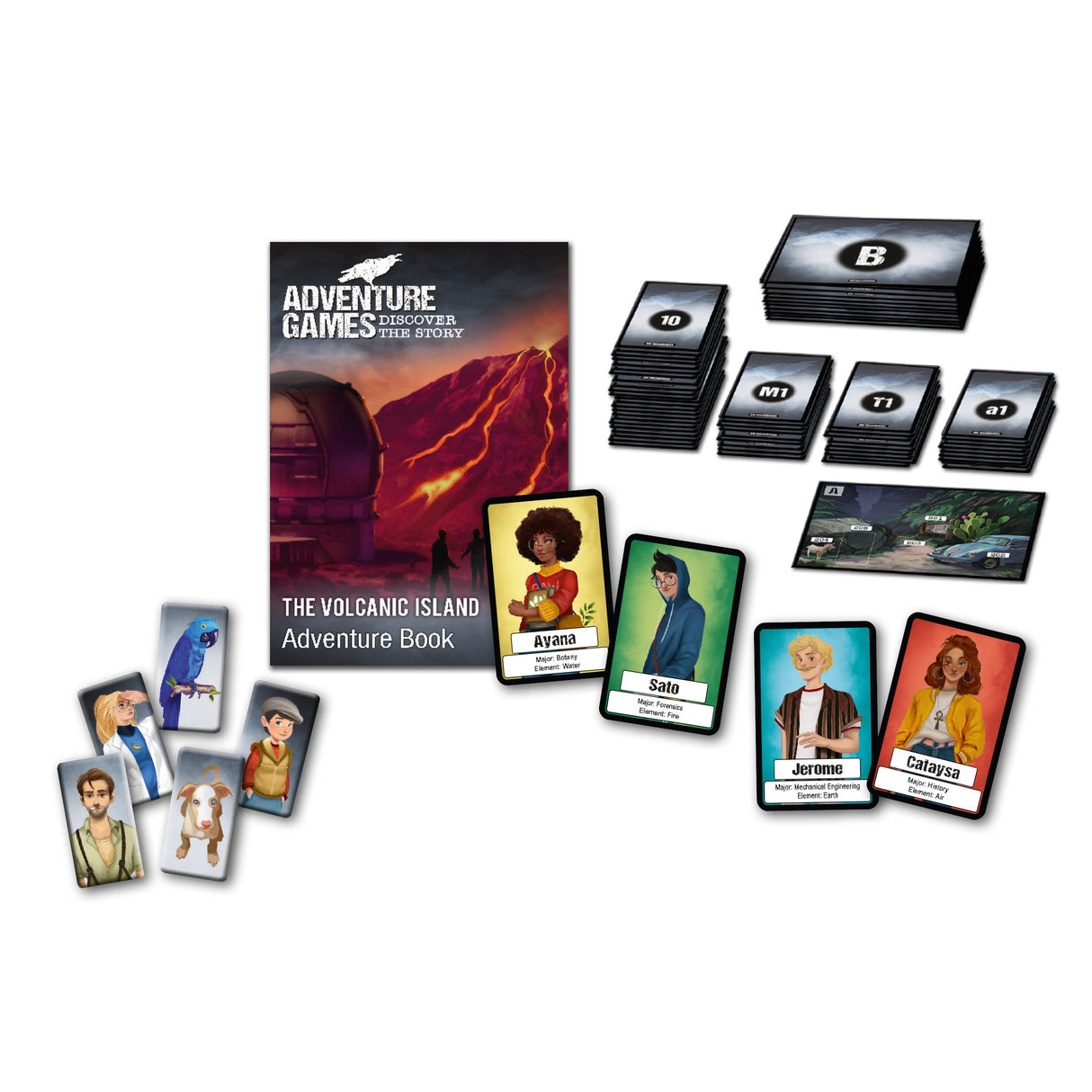 Adventure Games: The Volcanic Island