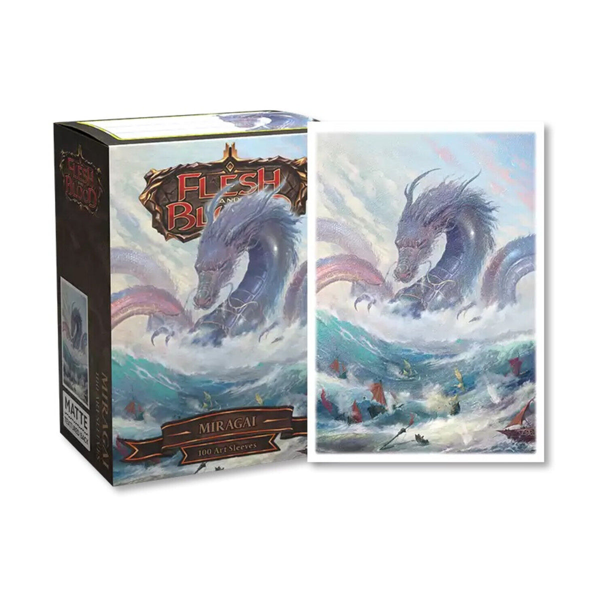 Dragon Shield Flesh and Blood Miragai - Matte Art Sleeves | Elderwoods