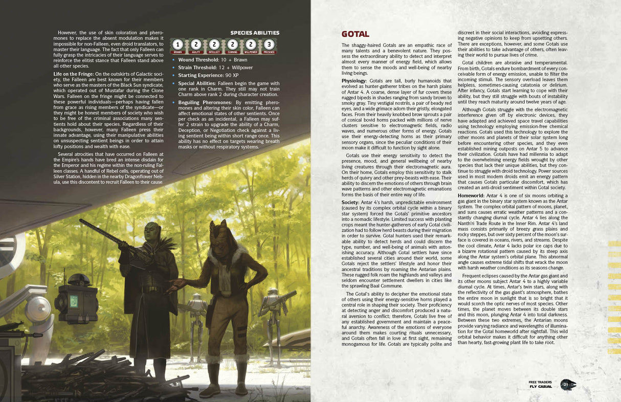 Star Wars - Edge of the Empire RPG: Fly Casual