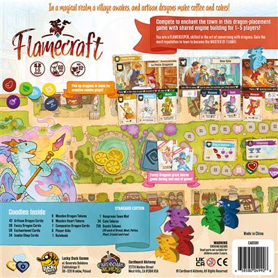 Flamecraft board game box cover