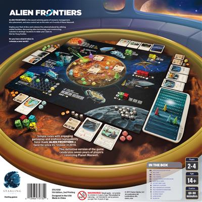 Alien Frontiers 5th edition gameplay setup