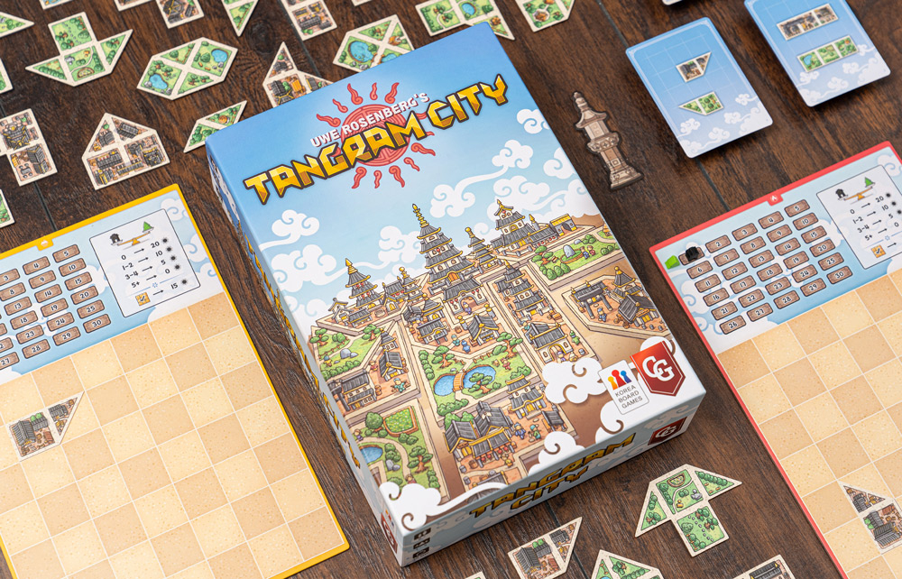 Tangram City board game | Elderwoods