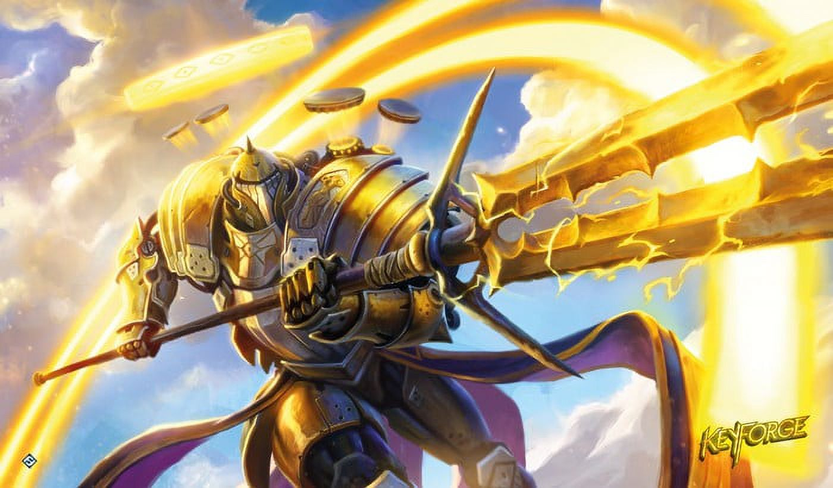Keyforge: Raiding Knight Playmat | Elderwoods