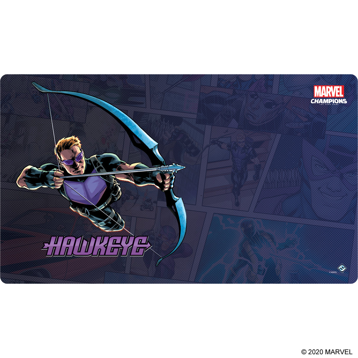 Marvel Champions: Hawkeye Game Mat | Elderwoods