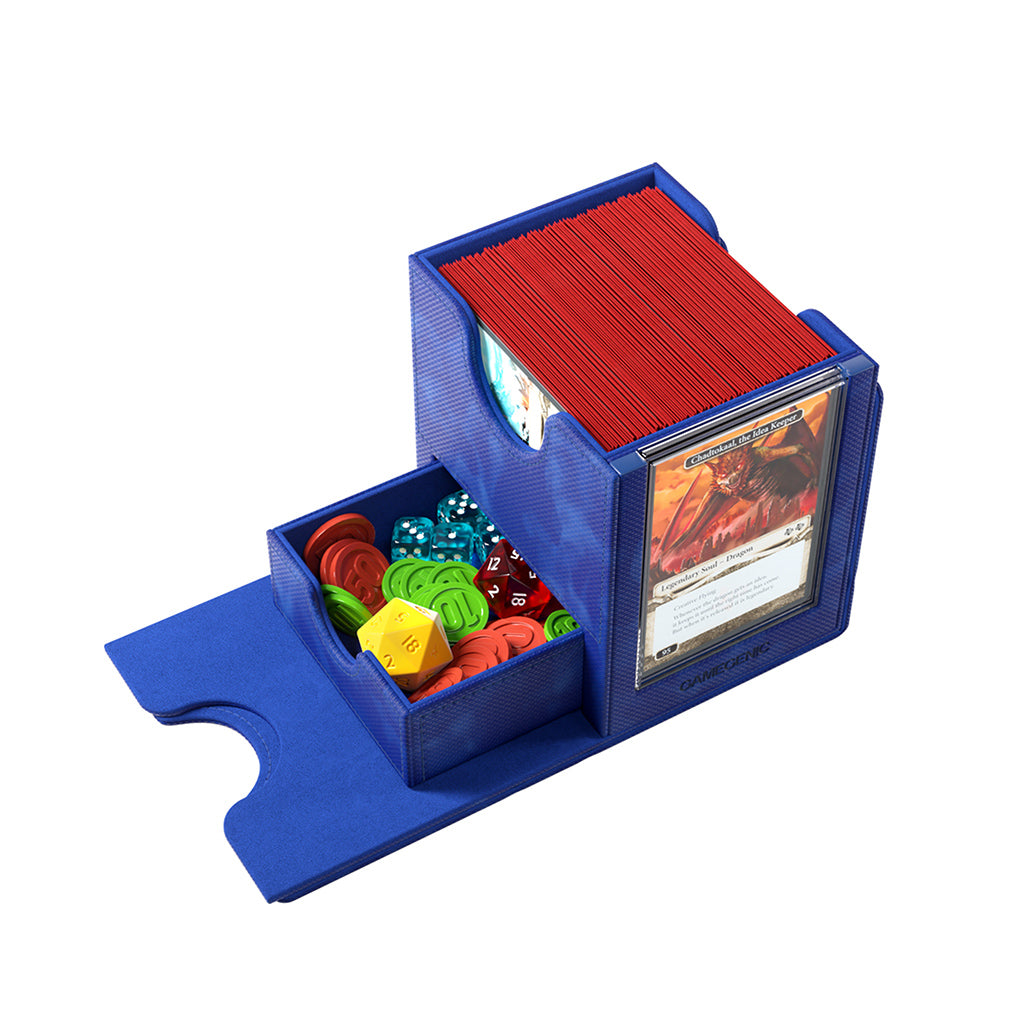 Sidekick PRO 100+ XL Deck Box - Blue interior compartments