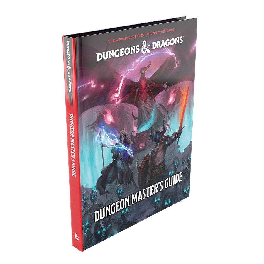 Dungeons & Dragons: Dungeon Masters Guide 2024 RPG back cover with content overview
