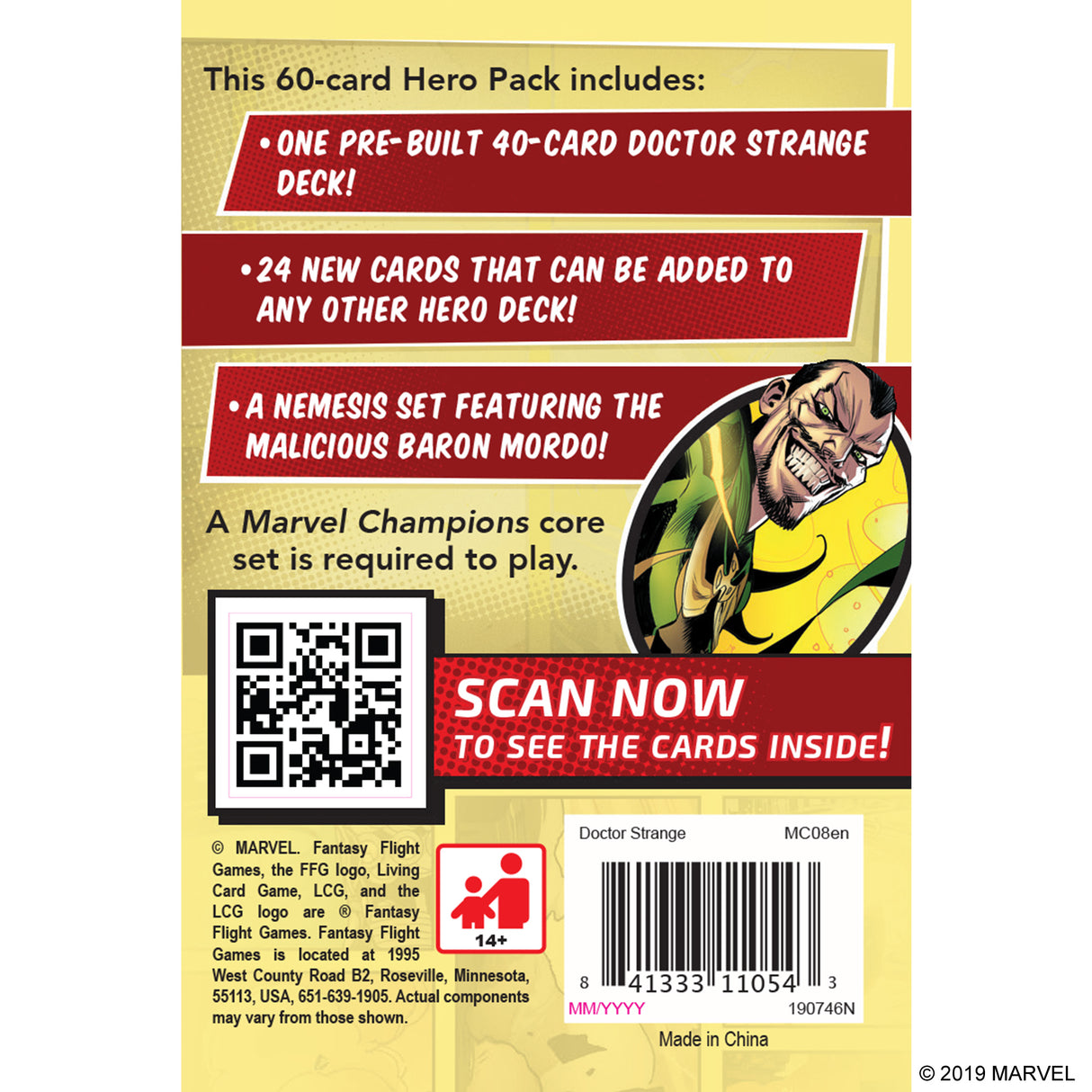 Marvel Champions: The Card Game- Dr. Strange Hero Pack