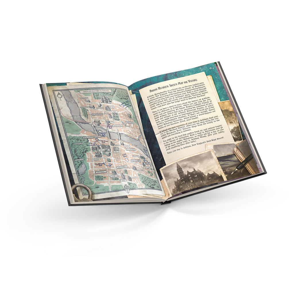 Arkham Horror RPG Core Rulebook RPG interior pages with rules