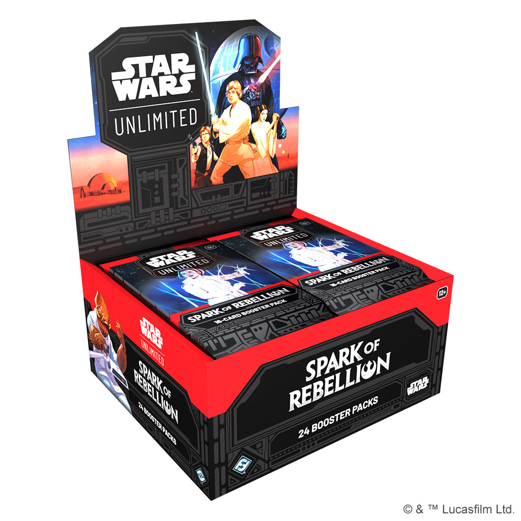 Star Wars Unlimited: Spark of Rebellion - Booster Display Box