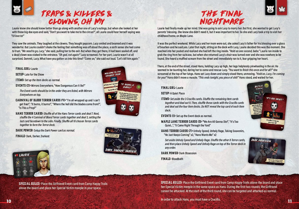 Final Girl Lore Book series 1