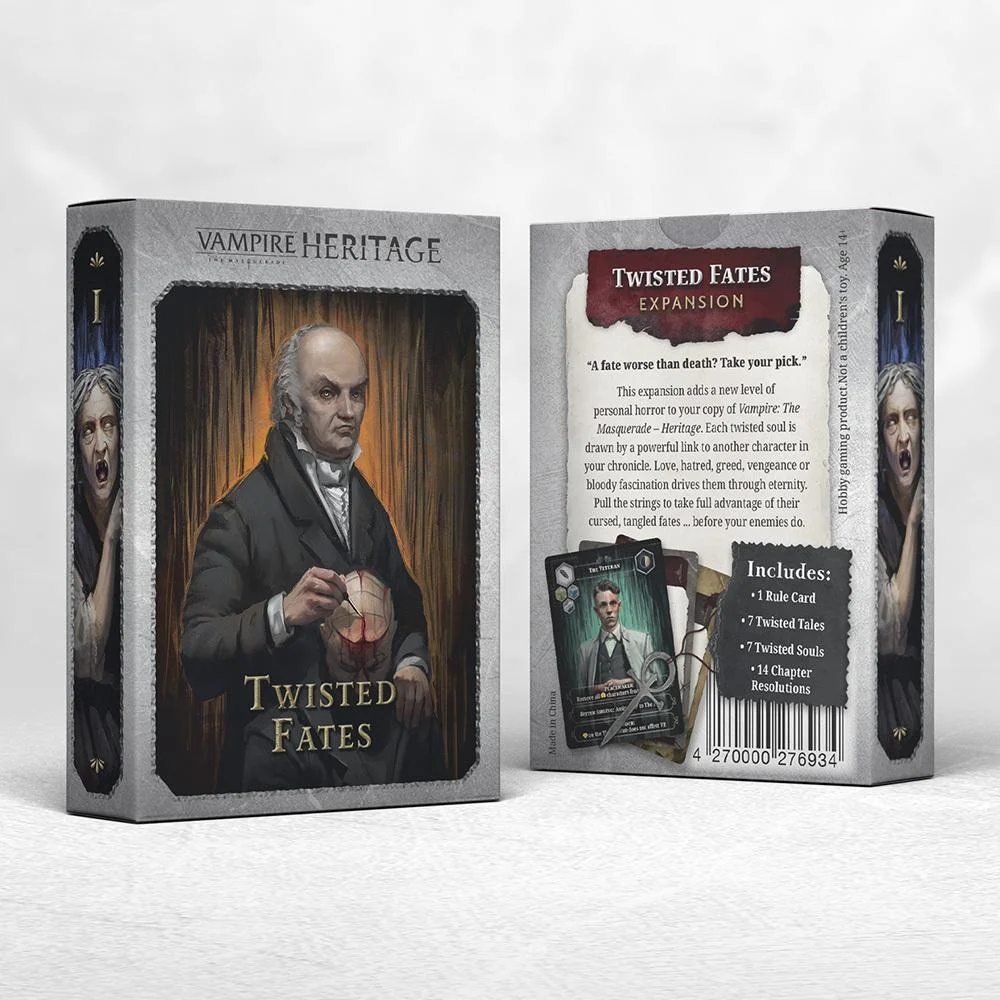 Vampire The Masquerade Heritage: Twisted Fates Expansion