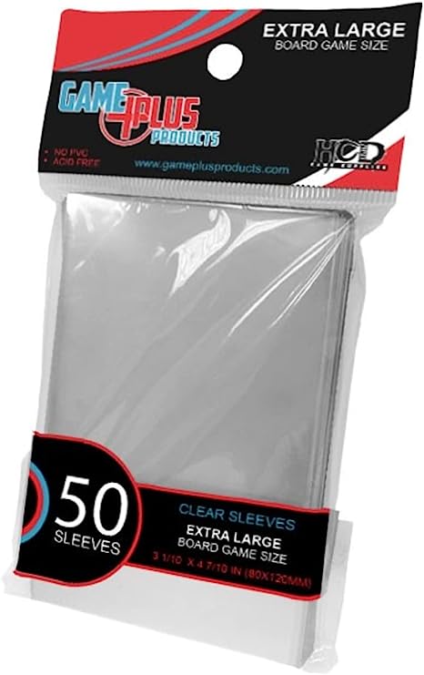 Games Plus Board Game Sleeve 80x120