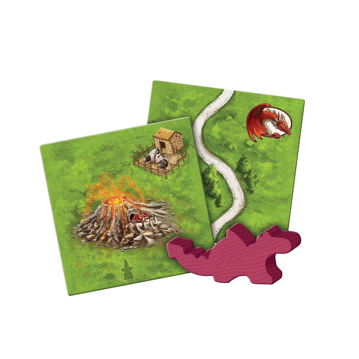 Carcassonne: Exp 3 The Princess & the Dragon