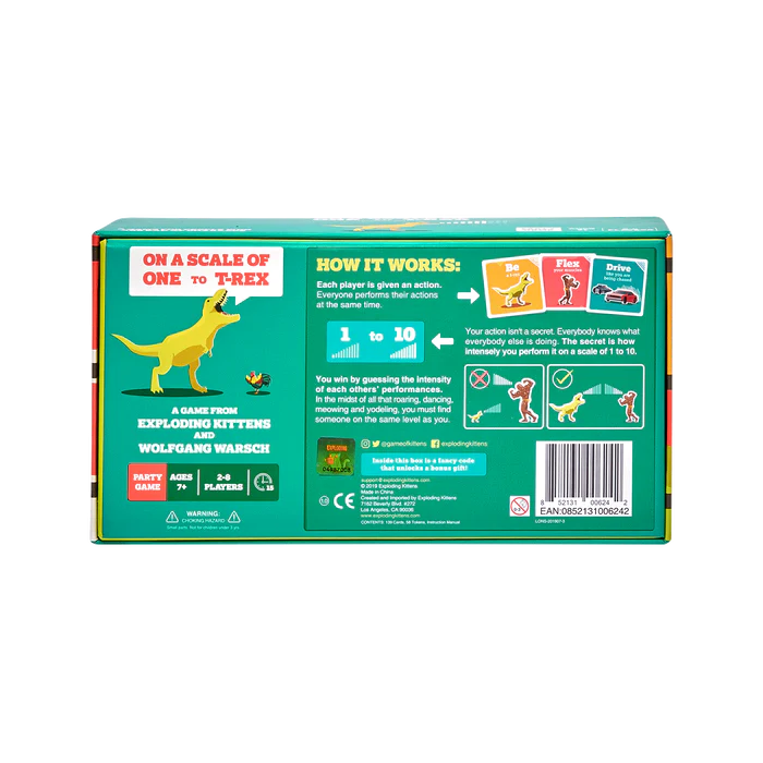 On a Scale of One to T-Rex