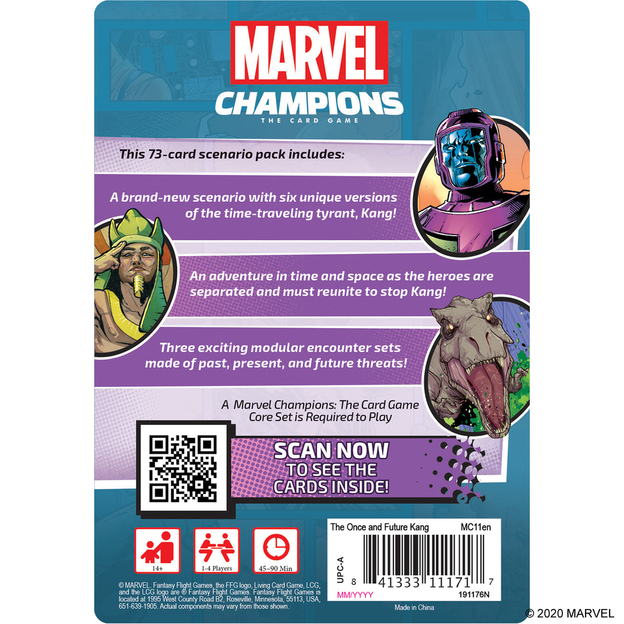 Marvel Champions: The Card Game- The Once and Future Kang Scenario Pack