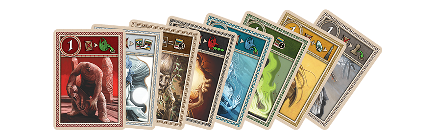 Blue Moon City board game gameplay setup