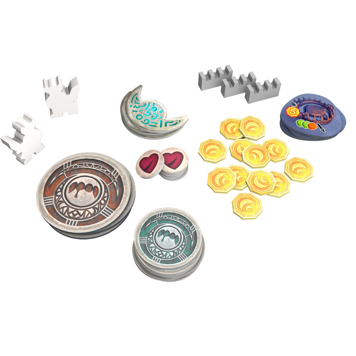 Chronicles of Avel board game gameplay setup