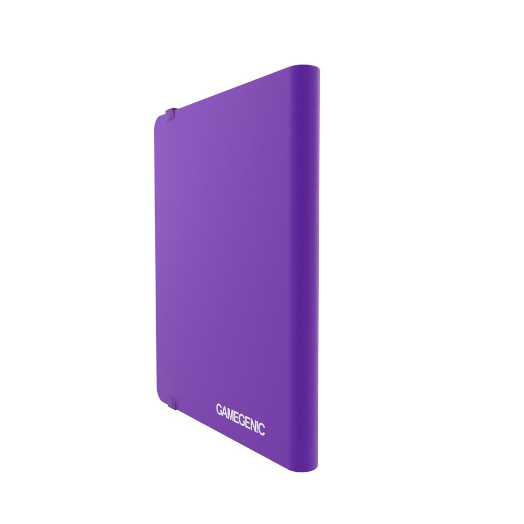 Gamegenic: Casual Album 18-pocket Purple card storage layout