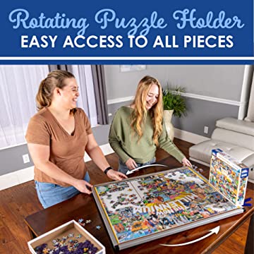 Puzzle Tray Spinning