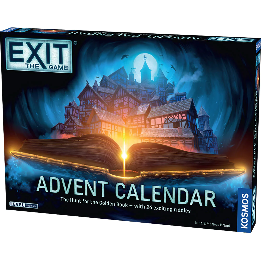 Exit Advent Calendar Hunt for the Golden Book