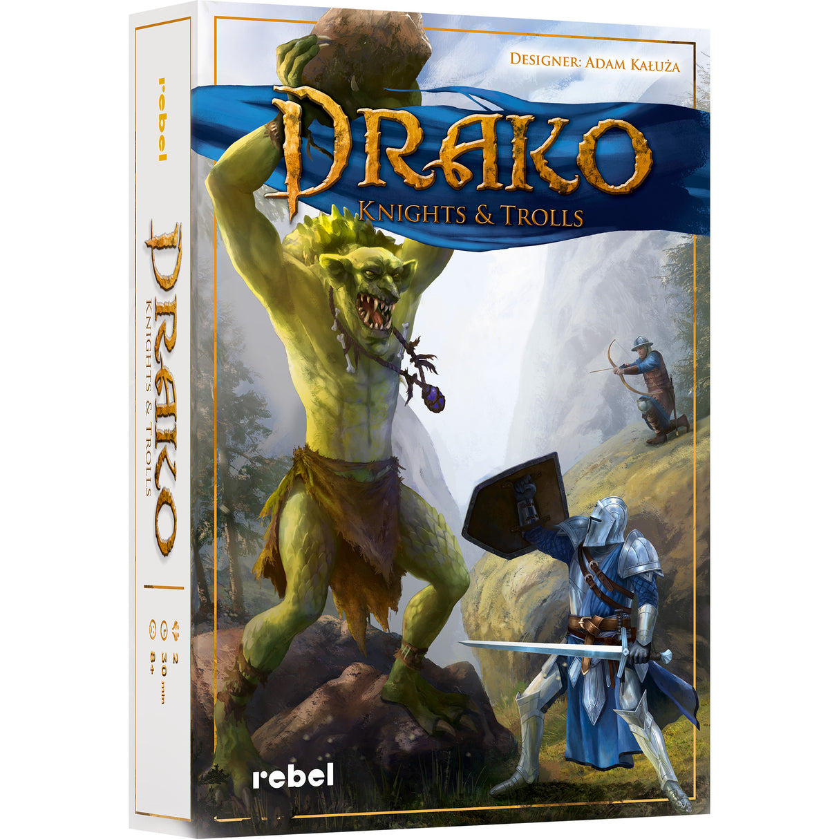 Drako: Knights and Trolls board game | Elderwoods
