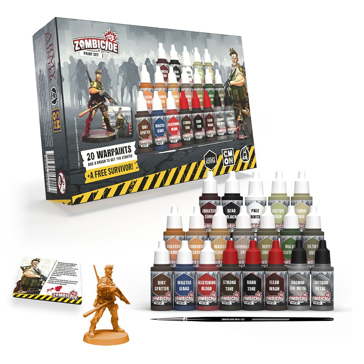 Warpaints: Zombicide 2nd Edition Paint Set
