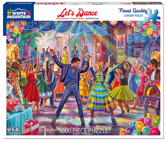 Let's Dance - 1000 Piece Jigsaw Puzzle White Mountain