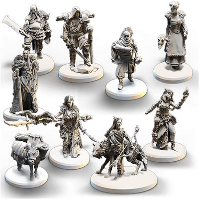 Tainted Grail: Stretch Goals miniatures