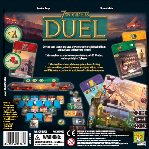 7 Wonders Duel Board Game