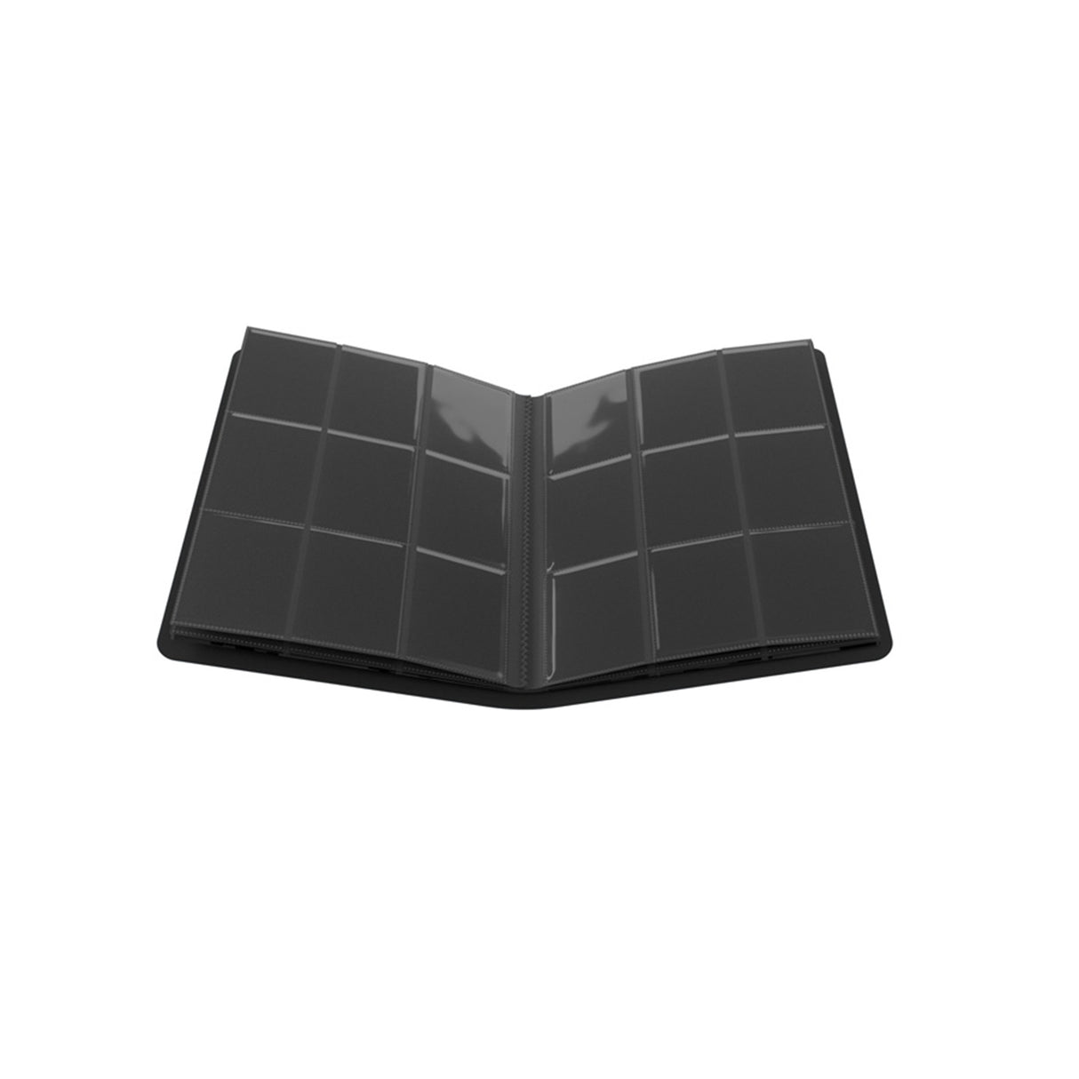 Gamegenic: Casual Album 18-Pocket Black featuring card storage pages