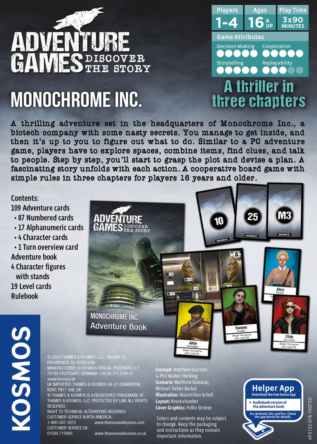 Adventure Games: Monochrome Inc.