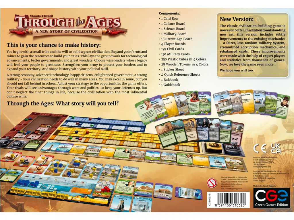 Through the Ages: A New Story of Civilization event and action cards