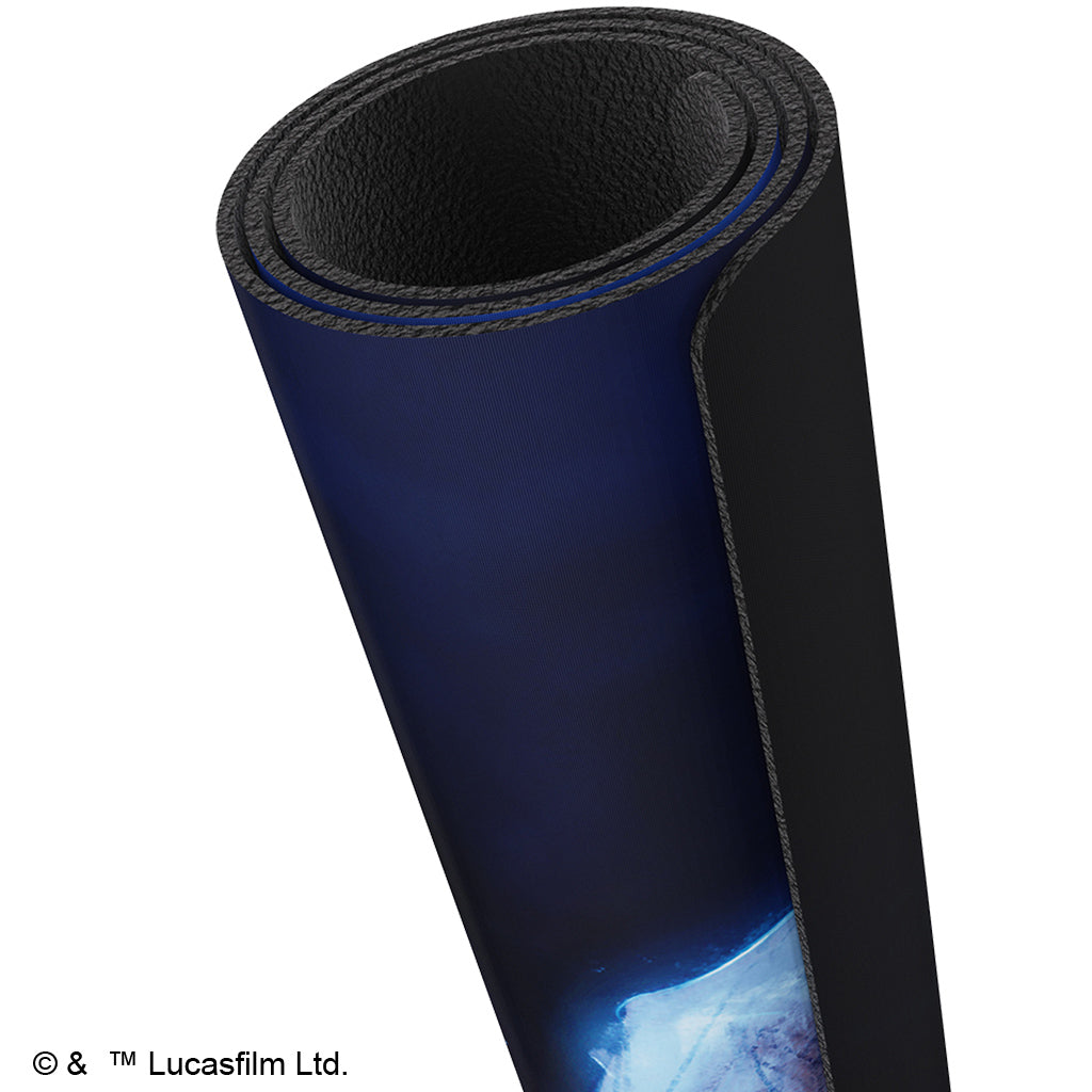 Star Wars Unlimited: Rancor Playmat with close-up of rolled edges