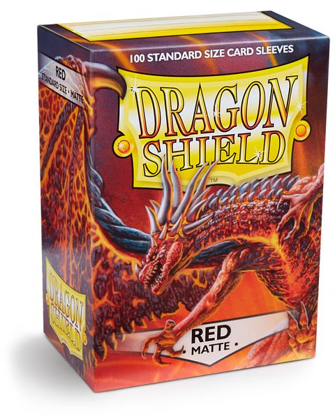 Dragon Shield Matte Red